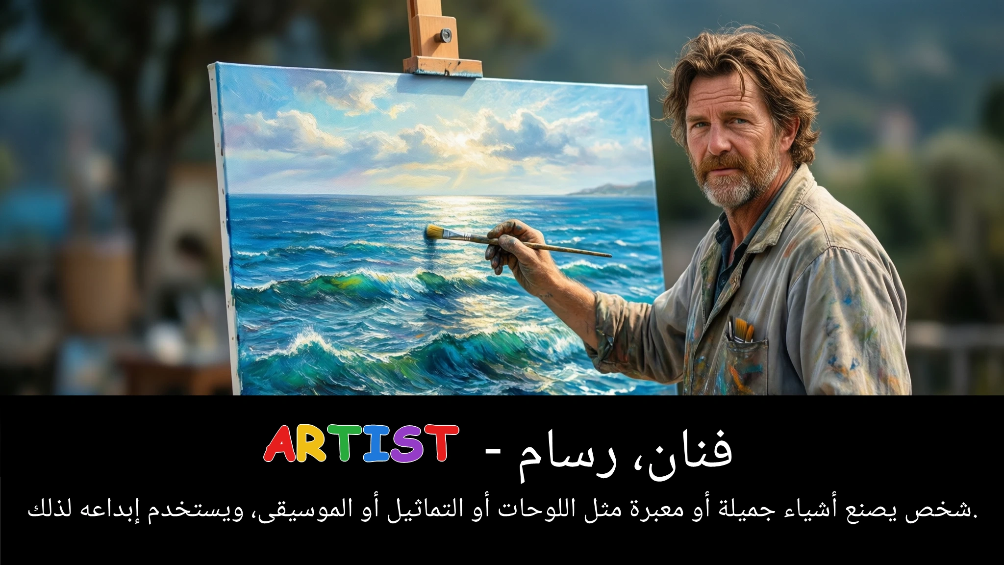 Arabic Illustration for artist